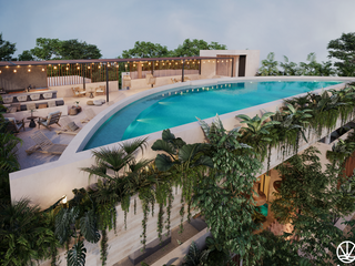 Llave en Mano Studio en Venta en Tulum Rooftop Pool, Gym, Coworking