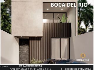 CASAS EN PREVENTA COL. GRACIANO SANCHEZ BOCA DEL RIO