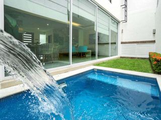 Moderna casa en venta en Fluvial Puerto Vallarta alberca privada