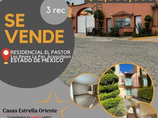 Venta de Casa en Fracc. Residencial El Pastor, La Paz Edo de México