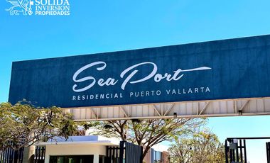 TERRENO A LA VENTA EN SEAPORT - PUERTO VALLARTA / ENTREGA INMEDIATA