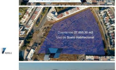 27.6 HECTAREAS LISTAS PARA CONSTRUIR EN CORREGIDORA TOTALMENTE URBANIZADO