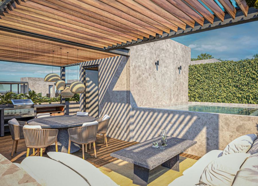 CASA EN VENTA CON ALBERCA Y ROOF GARDEN AL SUR DE CUERNAVACA | Lamudi ...