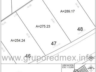 Lote 47, dentro de Fraccionamiento La Vista Residencial, Condominio Magdala, Excelente ubicación