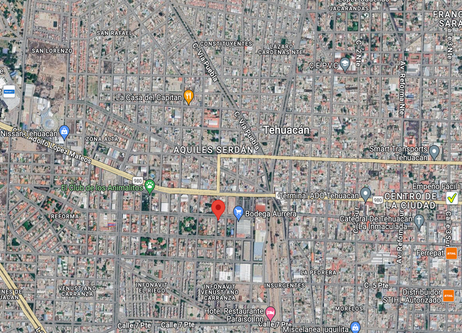 VENTA EN PUEBLA EN LA COLONIA ARCADIA