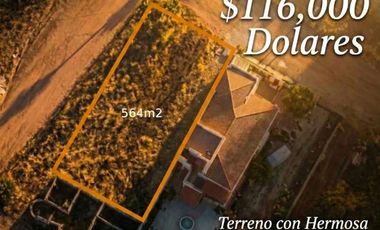 Excelente oportunidad con Vista al Mar, Venta de terreno en Mar de Calafia, Playas de Rosarito B.C.