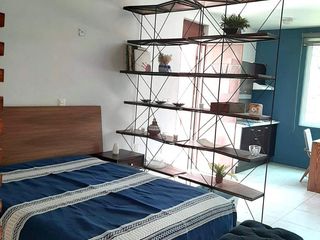 RENTO DEPARTAMENTO TIPO LOFT AMUEBLADO EN SAN FELIPE DEL AGUA