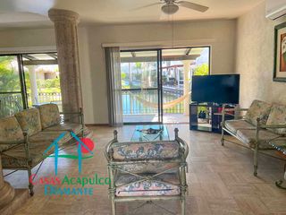 Casa en renta vacacional con terraza y vista a las áreas comunes
