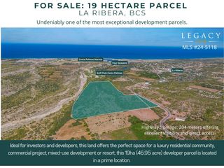 Venta de Terreno en La Ribera en Baja California Sur.