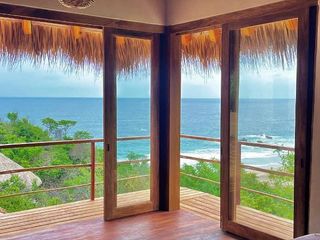 Casa con increíble vista al mar en San Agustinillo