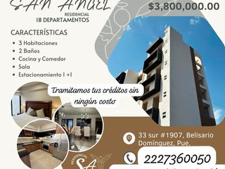 DEPARTAMENTO EN VENTA EN LA JUAREZ CENTRO DE PUEBLA,  ZONA ESMERALDA