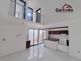 CASA NUEVA CON AMPLIOS ESPACIOS, DOBLE COCHERA, 4 RECAMARAS, CERCA USBI