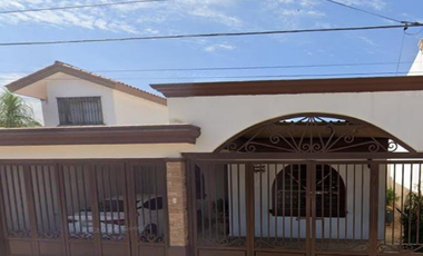 Hermosa casa de recuperación bancaria en Ciudad Obregón, Sonora *NO CRÉDITOS*