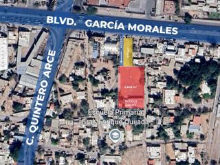 TERRENO EN RENTA SOBRE BLVD GARCÍA MORALES EN HERMOSILLO SONORA