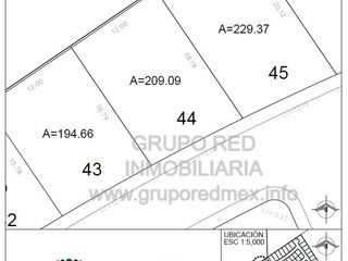 Lote 44, dentro de Fraccionamiento La Vista Residencial, Condominio Magdala, Excelente ubicación