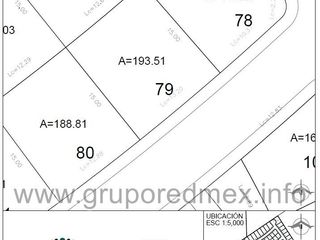 Lote 79, dentro de Fraccionamiento La Vista Residencial, Condominio Magdala, Excelente ubicación