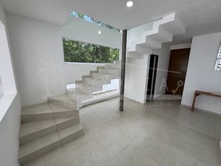 Linda amueblada y economica casa en renta en Puerto Morelos