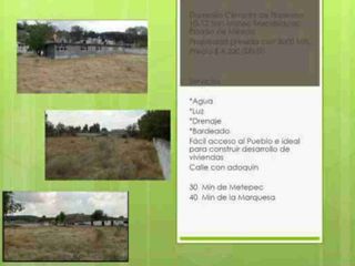 Se vende terreno en cerrada Tlapexco, San Mateo, Estado De México