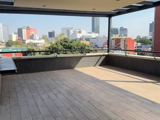 Exclusivo Penthouse con Roof Garden Privado de 136 m² y 3 Estacionamientos – Col. San Rafael