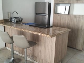Se RENTA departamento de 2 recamaras Amueblado con alberca en Puerto Vallarta en $23,000