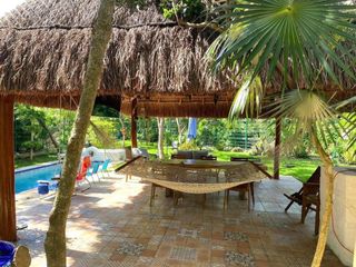 4-Bedroom Villa with Cenote & Pool for Rent in Club Real Playacar – Long-Term Rental