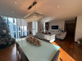 Penthouse en renta con Roof Garden privado, Av. Horacio Polanco, Miguel Hidalgo, Ciudad de México