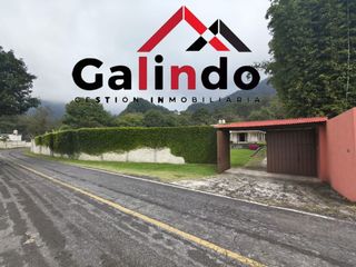 TU CASA DE DESCANSO CON 4 RECAMARAS TE ESPERA CERCA DE XALAPA, 3719 M2 DE TERRENO, ASADOR, PALAPA