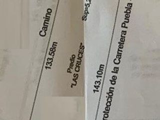 Venta de Terreno Rustico a pie de Carretera a Atlixco – Puebla “Las Cruces”, en la localidad Santa Ana Acozautla en el municipio de Santa Isabel Cholu