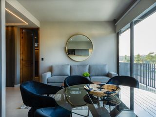 DEPARTRAMENTO EN VENTA TORRE PONTICELLI DE LA CAMPIÑA DE BOSQUE EN LEÒN GTO.  NUEVO Y AMUEBLADO DOS RECAMARAS