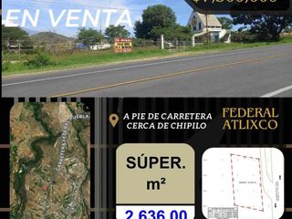 macrolote en Venta — Federal Atlixco, Puebla