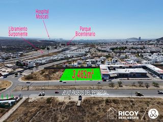 Terreno Comercial en Venta en Juriquilla Querétaro