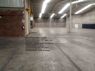 Modulo en renta 760m2 tecvhados hasta 1,520 m2 disponibles