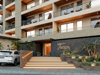 Departamento en venta en el corazon de cabo en terra192 Los Cabos10% enganche