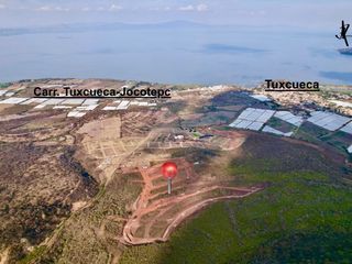 Terrenos en venta, fraccionamiento Entre nubes, Tuxcueca, con vistas al lago de Chapala