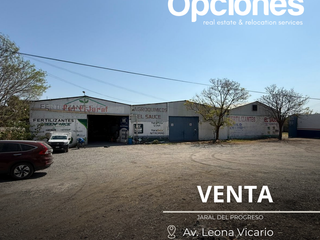 Propiedad comercial sobre Av. Leona Vicario en Jaral del Progreso