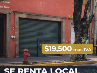 RENTA AMPLIO LOCAL PARA OFICINAS, TIENDA, RESTAURANTE, ETC.