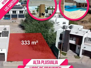 TERRENO EN VENTA EN LOS SANTOS RESIDENCIAL, HERMOSILLO SONORA