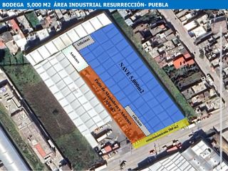 🏭 Nave Industrial en Renta – Parque Industrial La Resurrección, Puebla