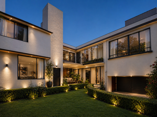 Casa con jardín en privada a pasos de Coyoacán