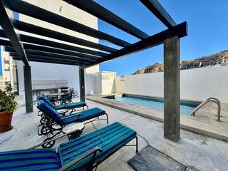 Los cabos, Departamento en renta 3 habitaciones cercano a centro de Cabo San Lucas, amueblado con alberca común.