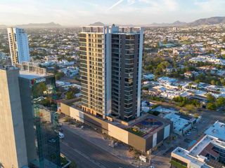 Departamento en venta de 2 recámaras en Torre Ámbar Hermosillo con amenidades y 78 m²