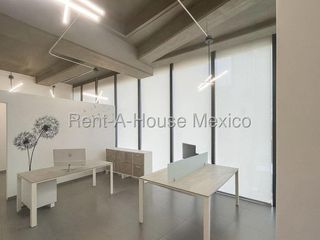 Renta-Oficina-Corporativo Level.Antea. Salas diversas, comedor, seguridad.