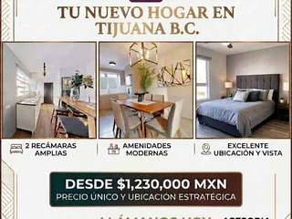 DEPARTAMENTO EN VENTA EN SANTA FE | 2 RECÁMARAS