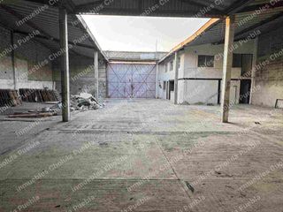 Bodega en esquina en renta, a una cuadra de federal Atlixco y de Morillotla, ideal para almacenamiento y CEDIS.