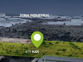 Exelente lote industrial 6.7 has en Venta ideal para expansion de industria PESADA, a solo 8 min de carr 57 SLP-Qro