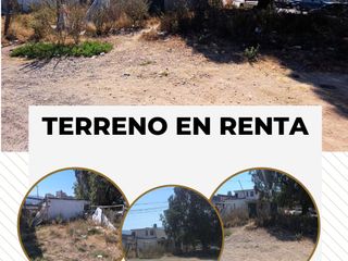 TERRENO EN RENTA SAN AGUSTIN TLAXIACA