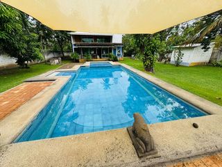 VENDO CASA DE DESCANSO AMUEBLADA CON ALBERCA Y SALIDA AL RIO