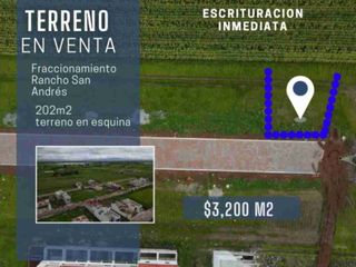 Venta de terreno en fraccionamiento privado