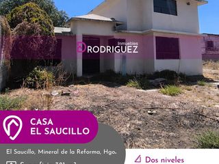 Casa en venta con terreno excedente | Cerca de  Pachuca – Plaza Q