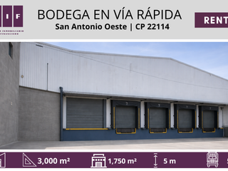 BODEGA EN RENTA EN VIA RAPIDA PTE, MERCADO DE ABASTOS, TIJUANA